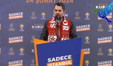 Murat Kurum, Sancaktepe’de Sivaslılar Buluşması’na katıldı