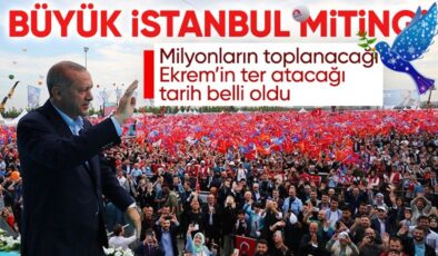 Tarih belli oldu! AK Parti seçim öncesi büyük İstanbul mitingi yapacak…