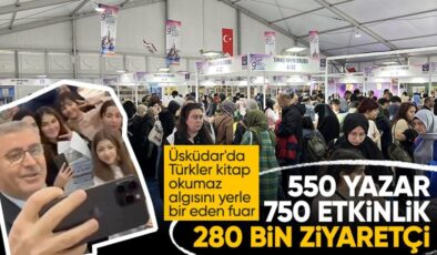 Türkiye’nin en çok ziyaretçisi olan fuar: 9. Üsküdar Kitap Fuarı son buldu