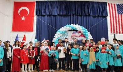ABD’de Türk rüzgarı! İstiklal Marşı’nı Güzel Okuma Yarışması düzenlendi