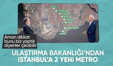 Abdulkadir Uraloğlu açıkladı! İstanbul’a iki yeni metro hattı geliyor
