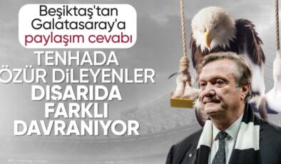Beşiktaş’tan Metin Öztürk’e cevap: Ahlaksız mesajı silip özür dileyin