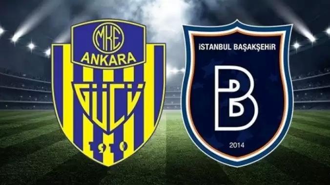 CANLI| Ankaragücü- Başakşehir maçını canlı izle (Maç link)