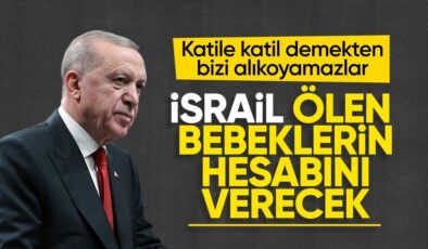 Cumhurbaşkanı Erdoğan: Katile katil demekten bizi alıkoyamazlar