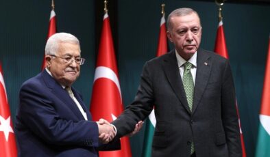 Mahmud Abbas: Türkiye’ye müteşekkiriz
