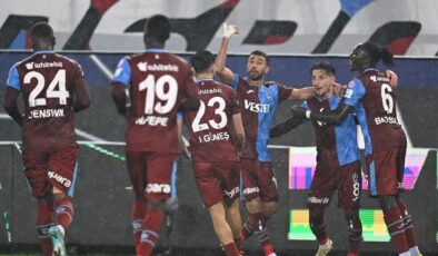 Trabzonspor, Fatih Karagümrük’ü beş golle yıktı