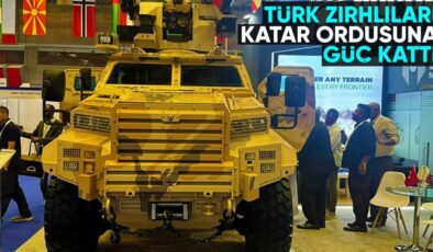 Türk zırhlısı Ejder Yalçın, 400’den fazla araçla Katar’a güç katıyor