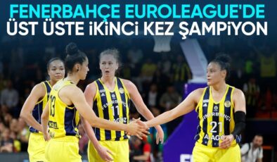 Fenerbahçe Kadın Basketbol Takımı, EuroLeague’de üst üste ikinci kez şampiyon